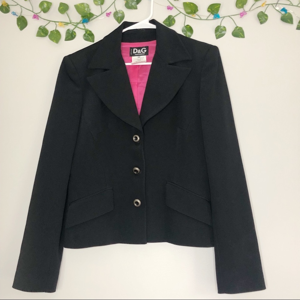 Dolce and Gabbana Fitted Blazer